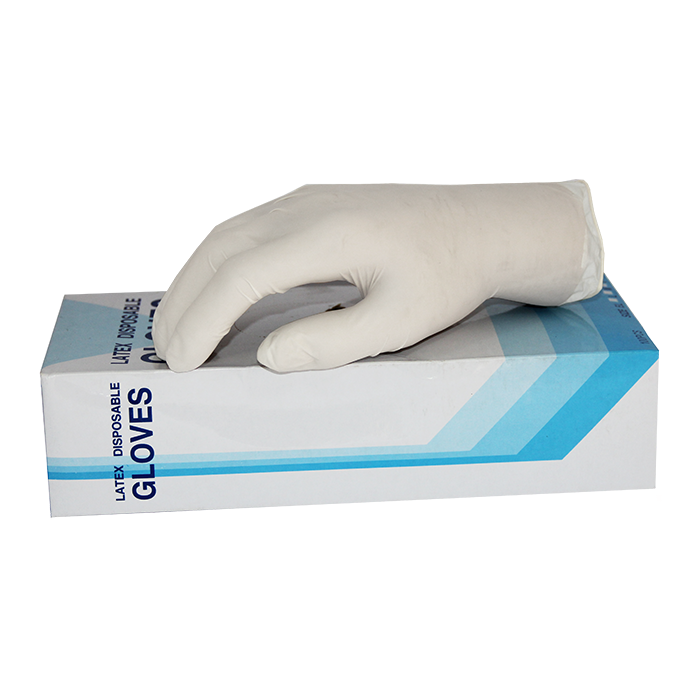 DISPOSABLE LATEX GLOVE DSP-LX/I
