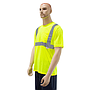 REFLECTIVE T-SHIRTS COLOR GREEN FS102-SS
