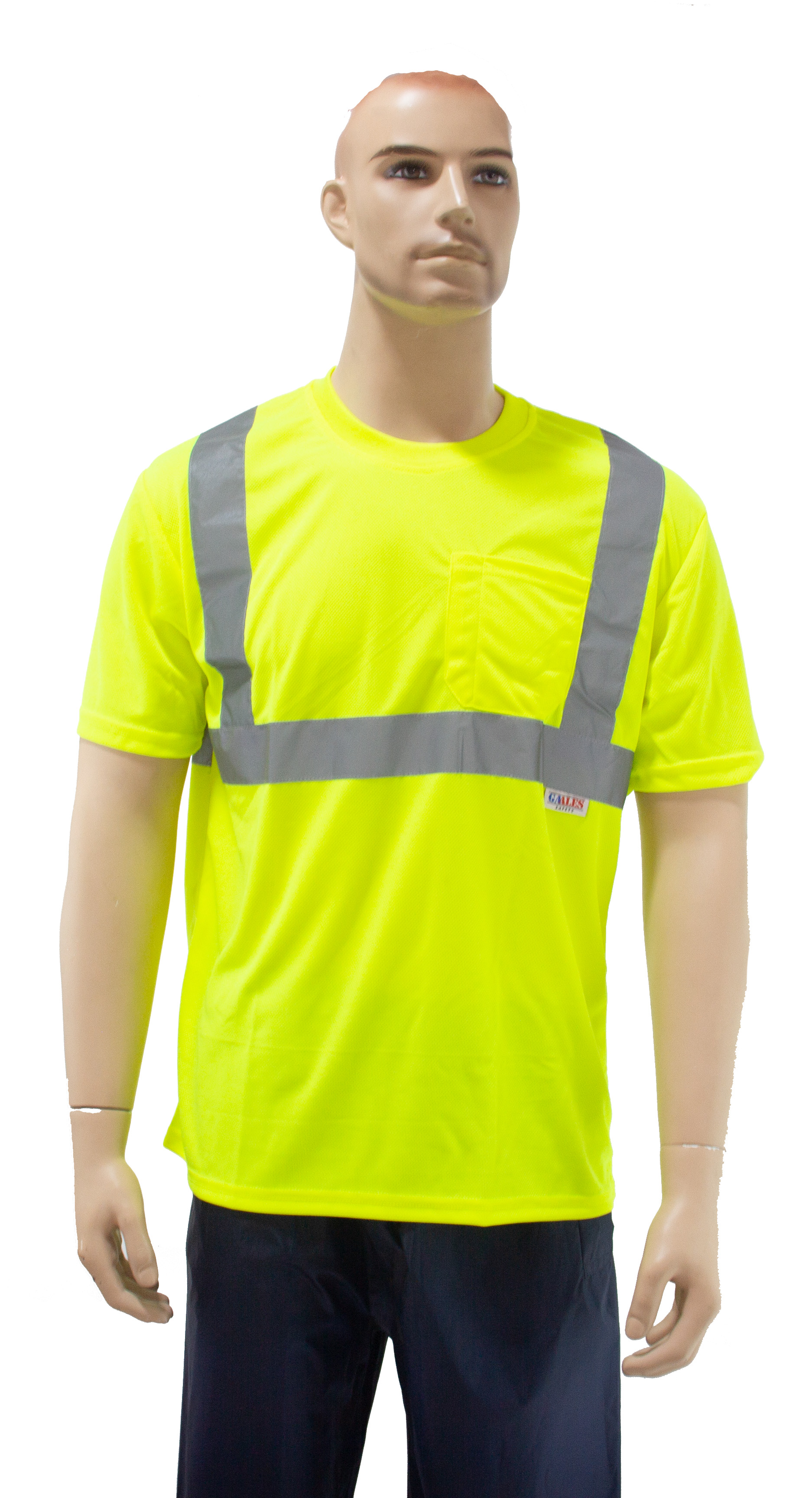CAMISETAS REFLECTANTES COLOR VERDE FS102-SS