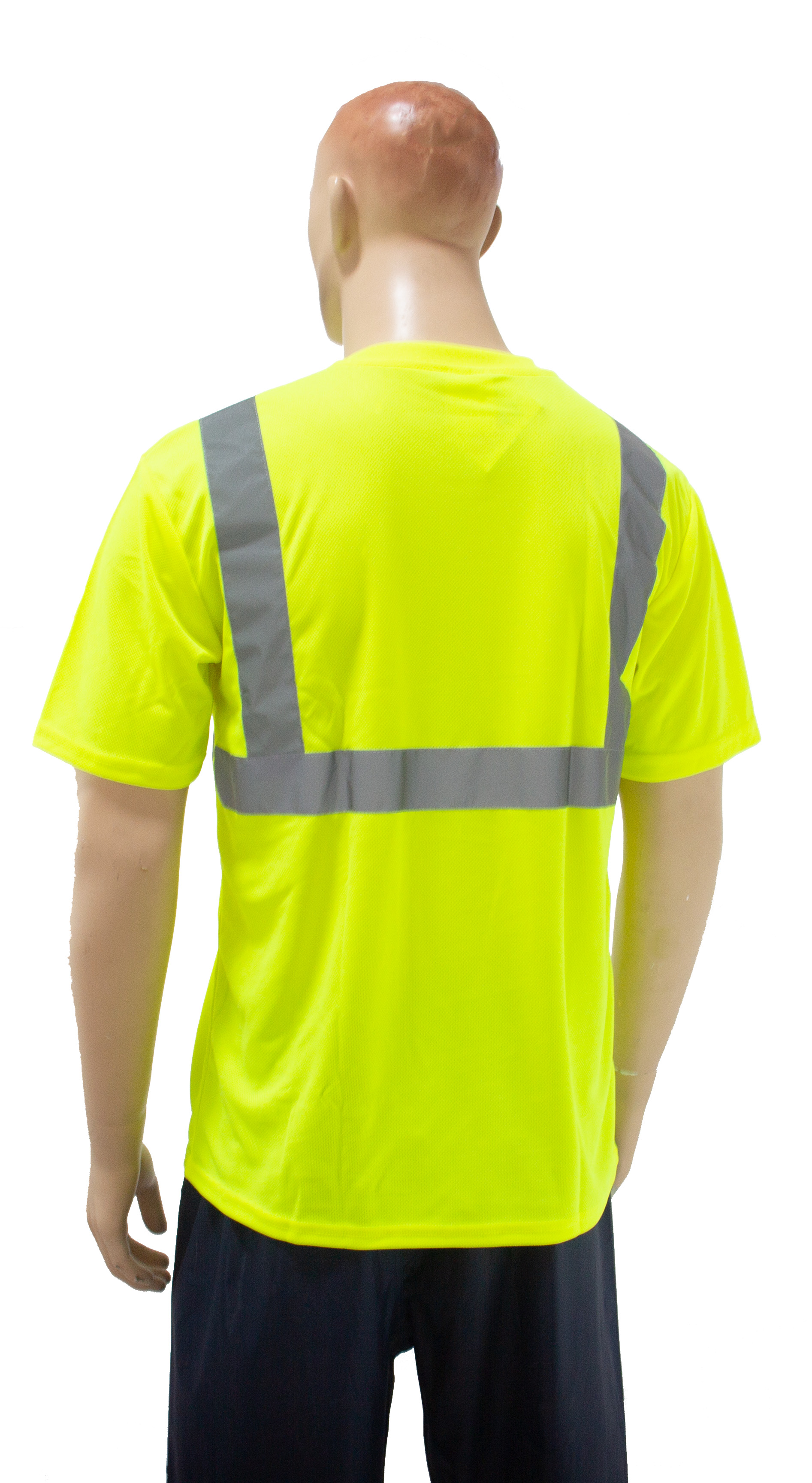 CAMISETAS REFLECTANTES COLOR VERDE FS102-SS