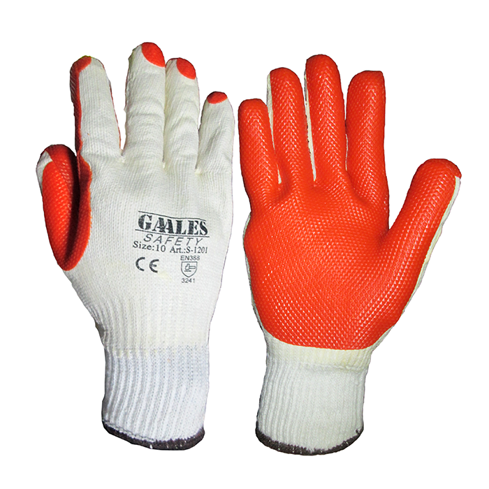 GUANTE ALGODÓN/LATEX S-1201