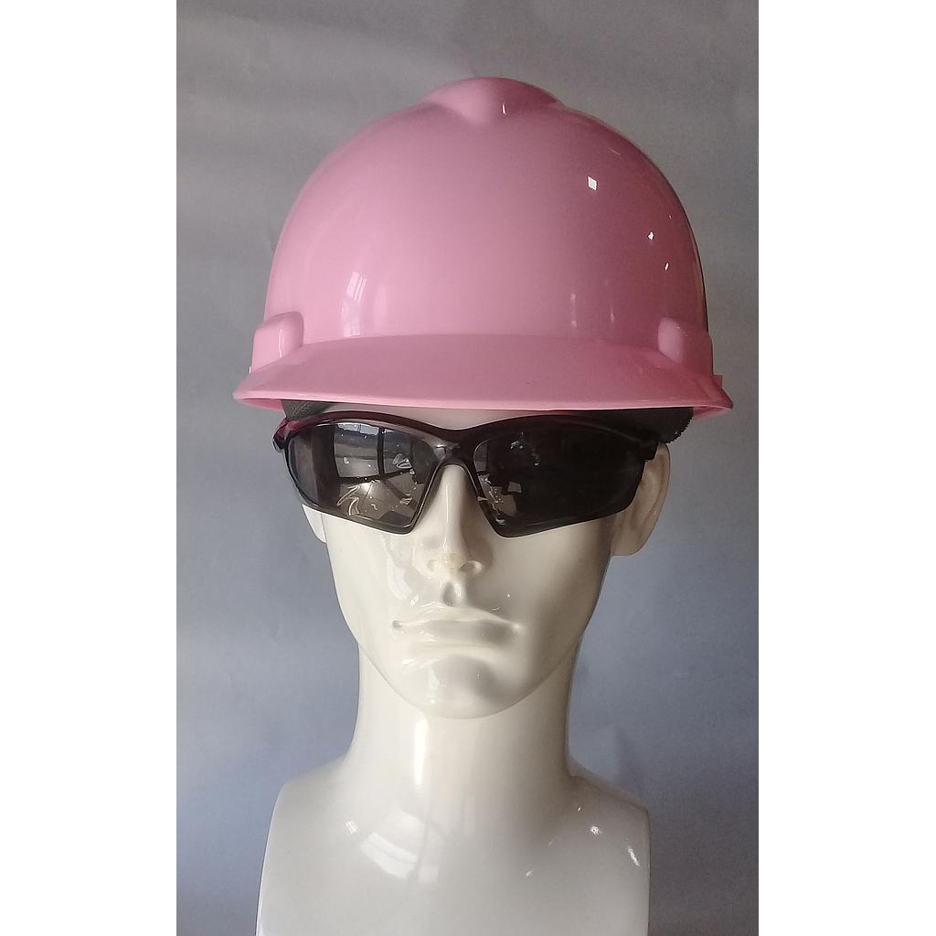 CASCO DE SEGURIDAD COLOR ROSADO PE 330G