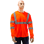 CAMISETAS REFLECTANTES COLOR NARANJA FS102-LS