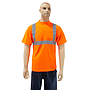 CAMISETAS REFLECTANTES COLOR NARANJA FS102-SS